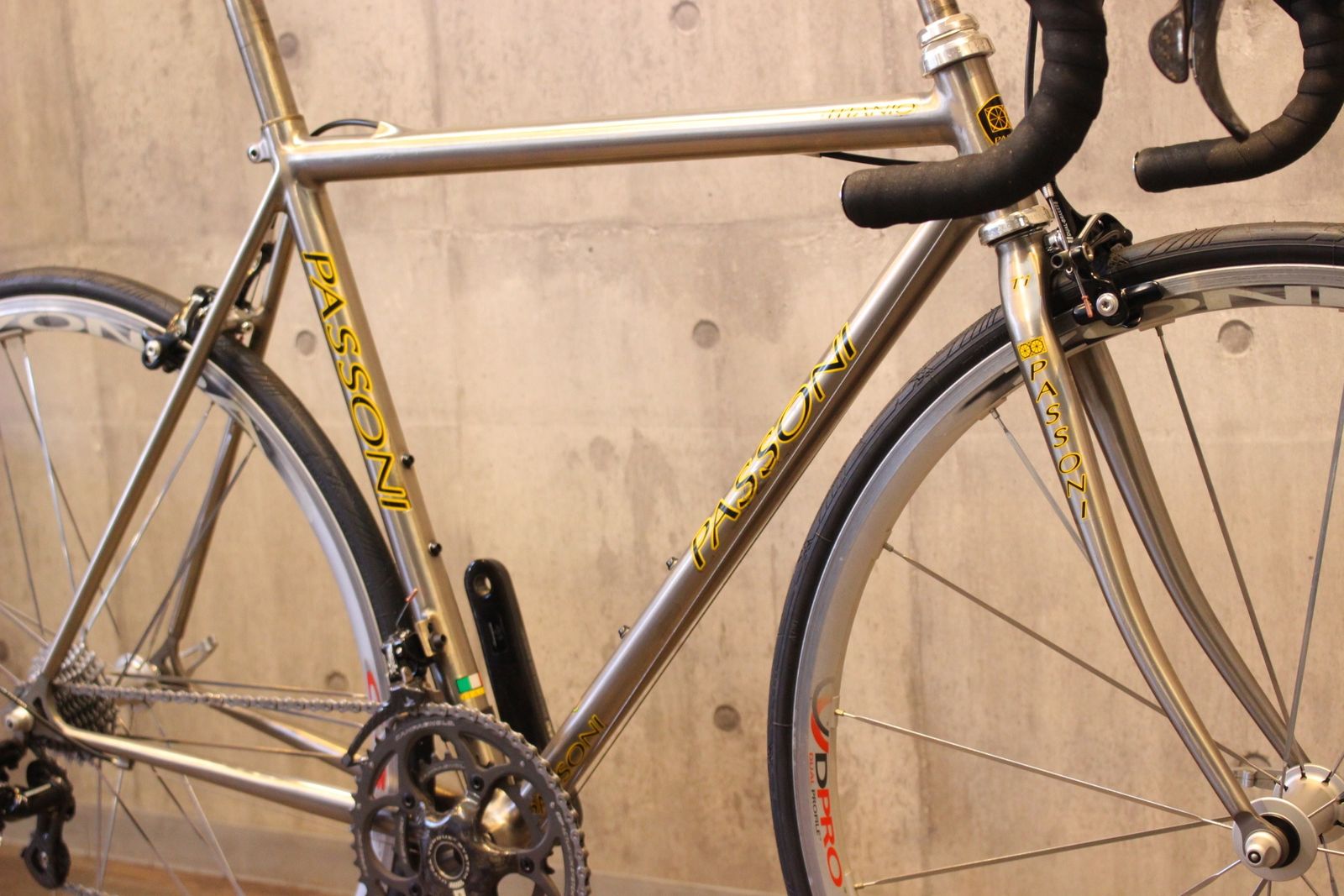 パッソーニ PASSONI TOP TITANIO カンパニョーロ SUPER RECORD 11S チタン ロードバイク 名古屋店