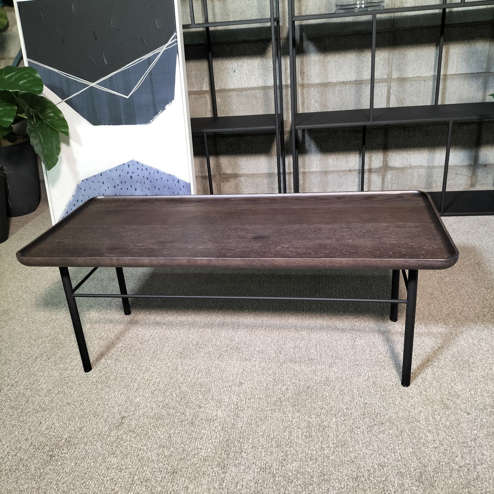 サイドテーブル MARUICHI スチール脚 モデルルーム展示品 2510