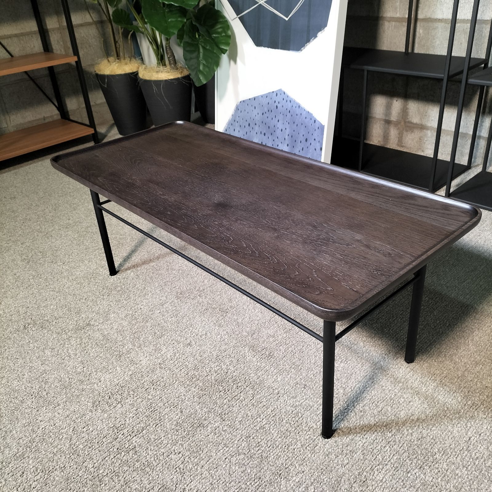 サイドテーブル MARUICHI スチール脚 モデルルーム展示品 2510