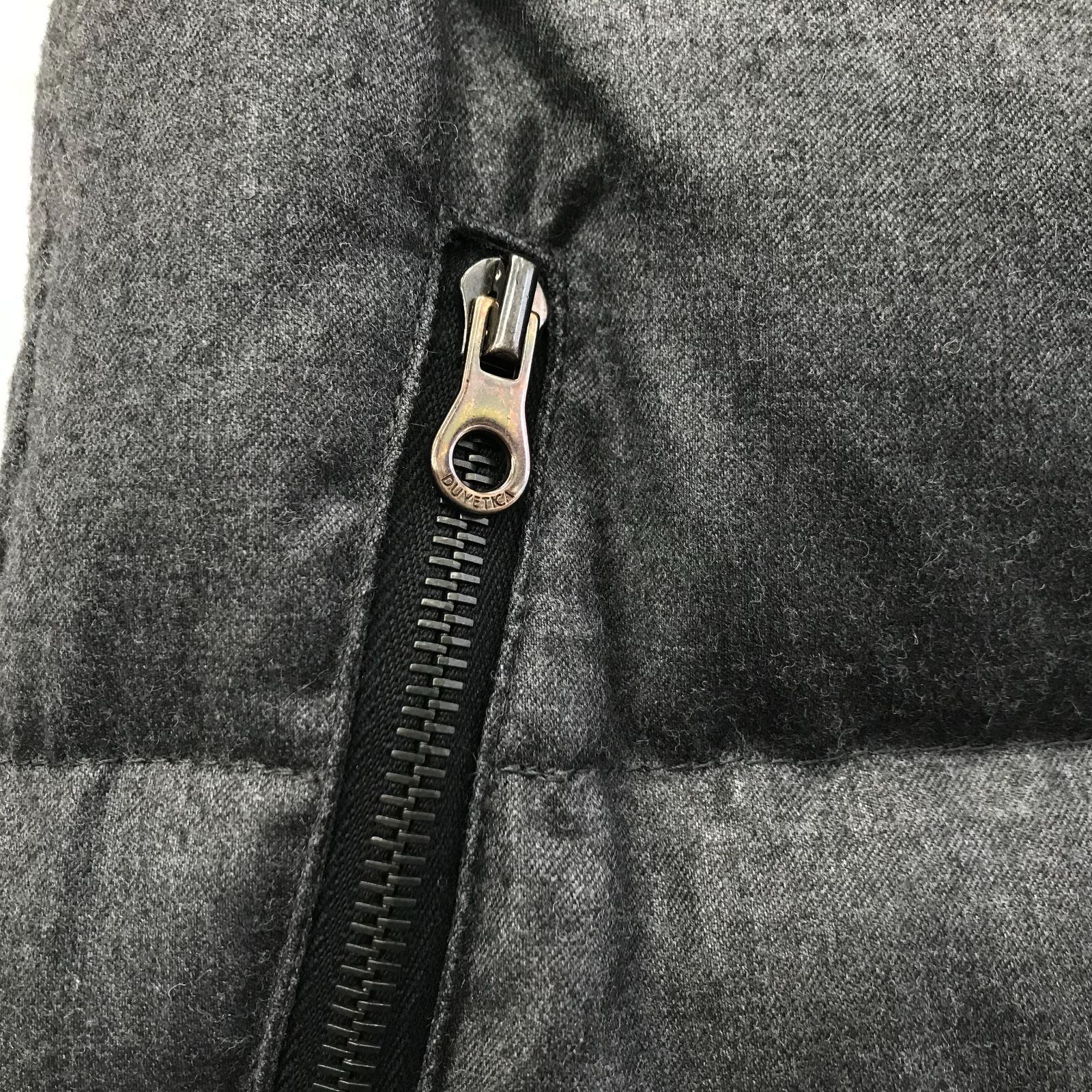 DUVETICA デュベティカ カシミヤ混 ダウンベスト 42 ダークグレー