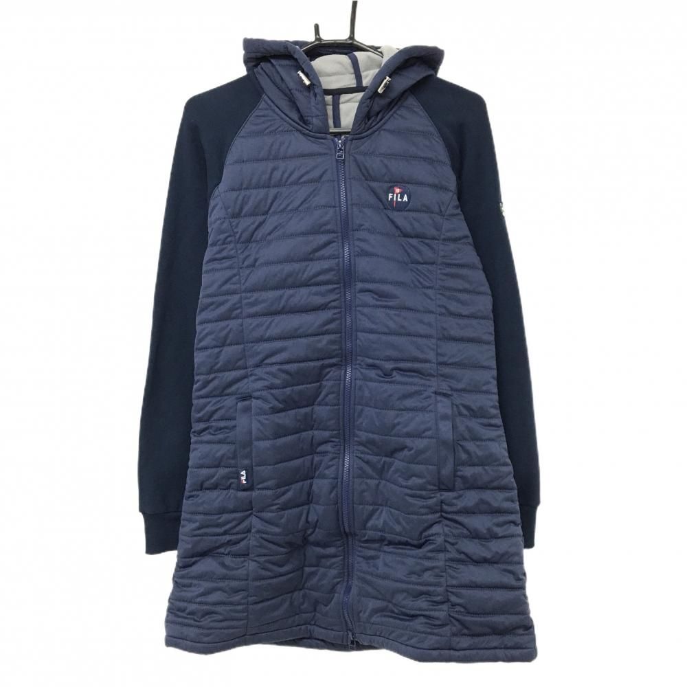 新品未使用　フィラゴルフ　中綿ワンピース　リバーシブル FILA GOLF フィラゴルフ ゴルフウェア ワンピース レディース 中綿