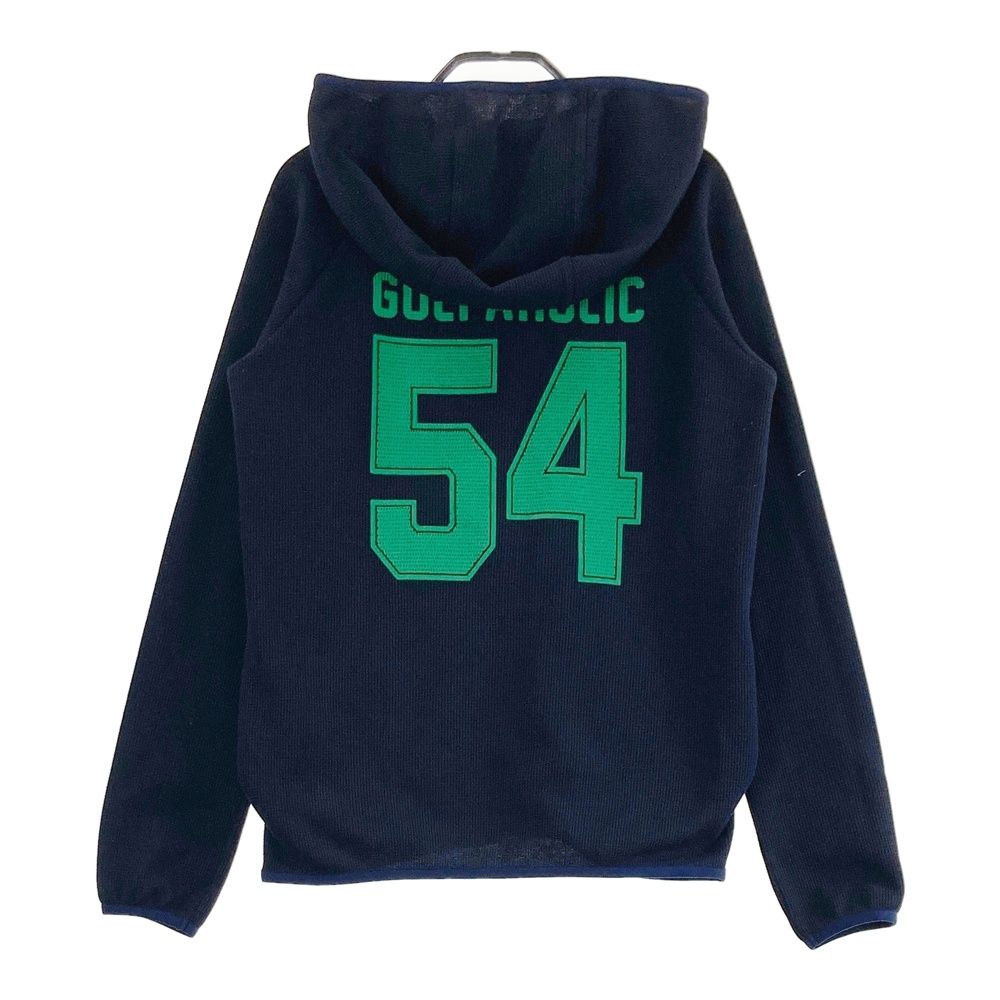 サイズ 1 JACK BUNNY ジャックバニー フード付 ジップジャケット ワッペン ネイビー系 240101542273 ゴルフウェア レディース ストスト