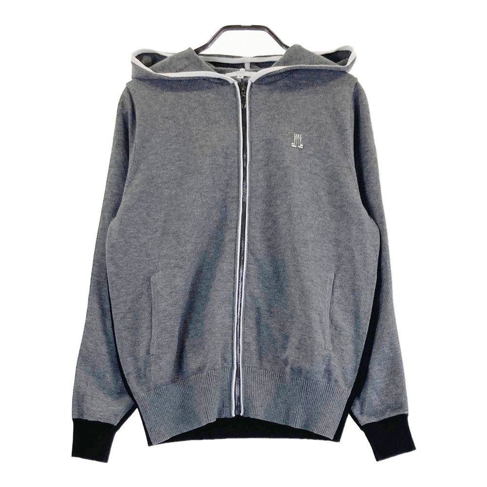 サイズ 38 LANVIN SPORT ランバン スポール ニット パーカー グレー系 240101549892 ゴルフウェア レディース ストスト