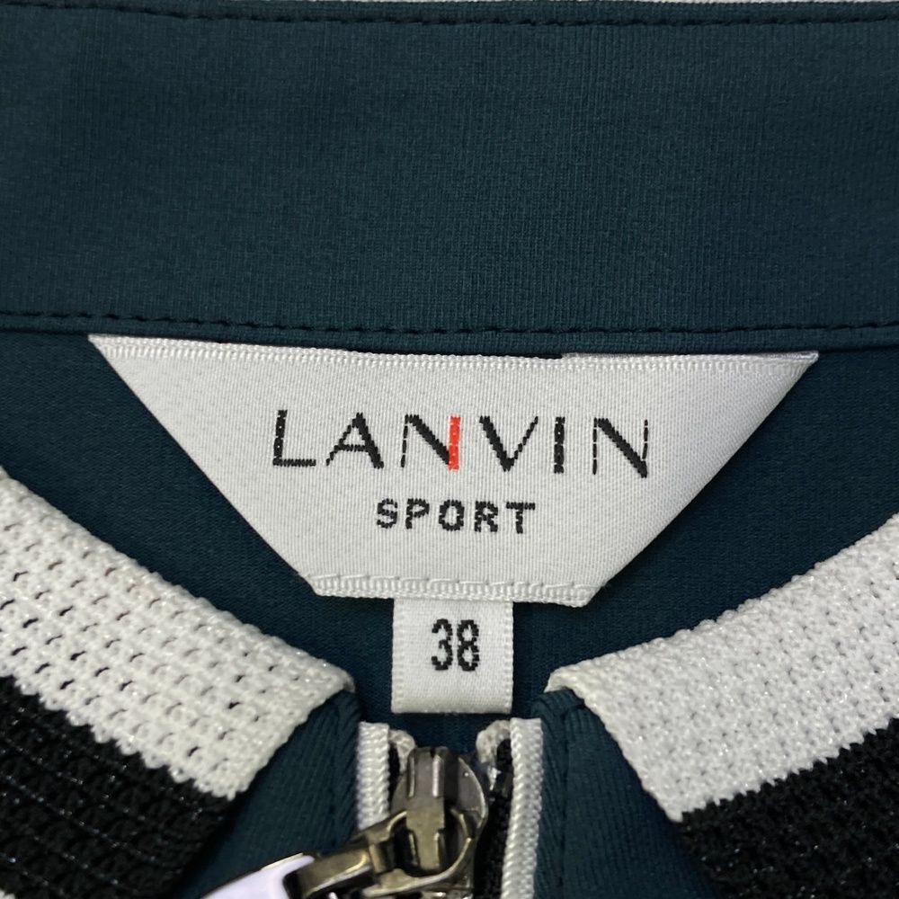 サイズ：38 LANVIN SPORT ランバン スポール ワンピース グリーン系