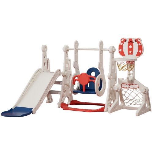 1大型遊具 滑り台-ブランコセット