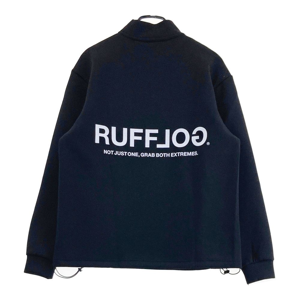 サイズ M RUFFLOG ラフロッグ RF|24AW|M04 ハイネック スウェットトレーナー ブラック系 240101553557 ゴルフウェア メンズ ストスト