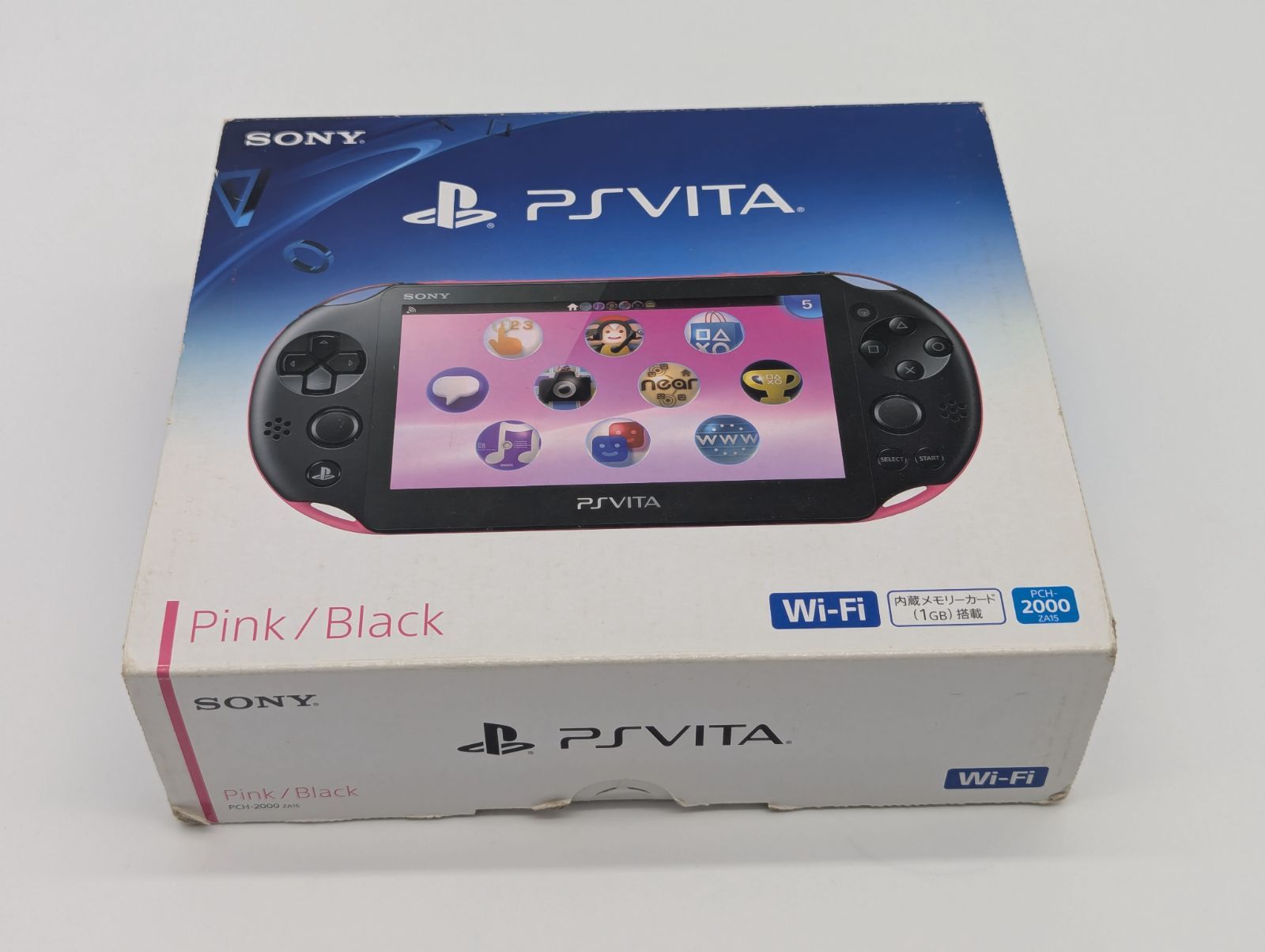美品・動作確認済】PSVITA PCH-2000 ZA15 ピンク ブラック メモリー