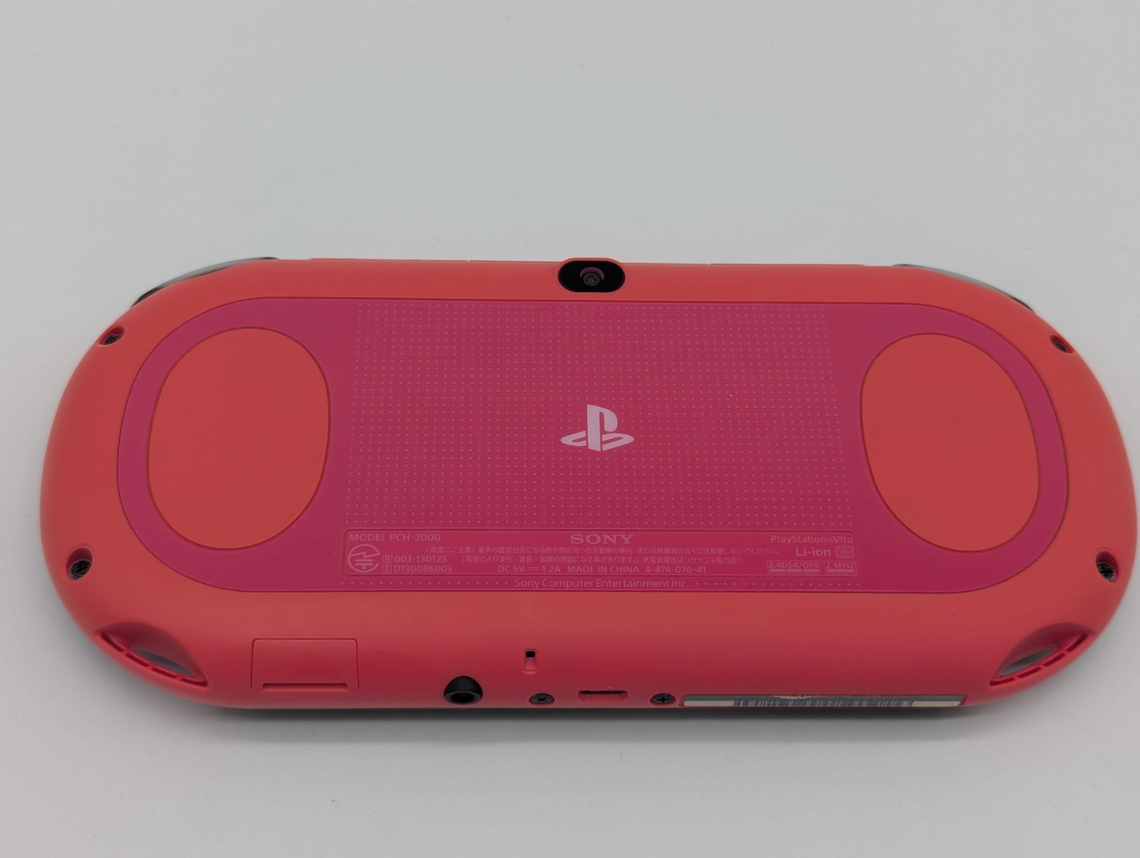 PSVITA PCH 2000 ZA 15 ピンク ブラック メモリーカード付き 本体 PS Vita(ヴィータ) テレビゲーム