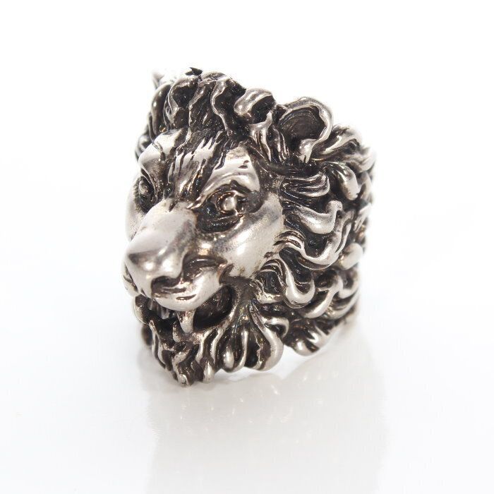 グッチ GUCCI ライオンヘッド リング 398601 I4601 8111 アンティークシルバー 指輪 アクセサリー メンズ レディース ユニセックス 本物 売れ筋 WWW_SHINETEETH_COM
