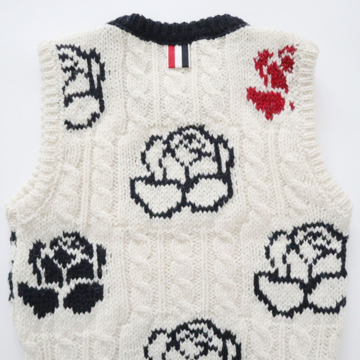 ホワイト|ネイビー|レッド K