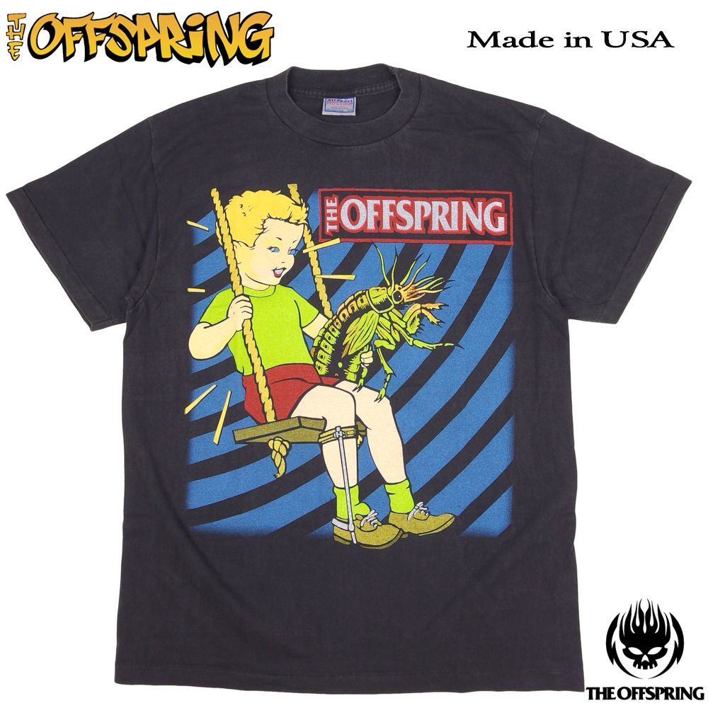 324 off spring オフスプリング Tシャツ ブラック Lサイズ OFF SPRING 