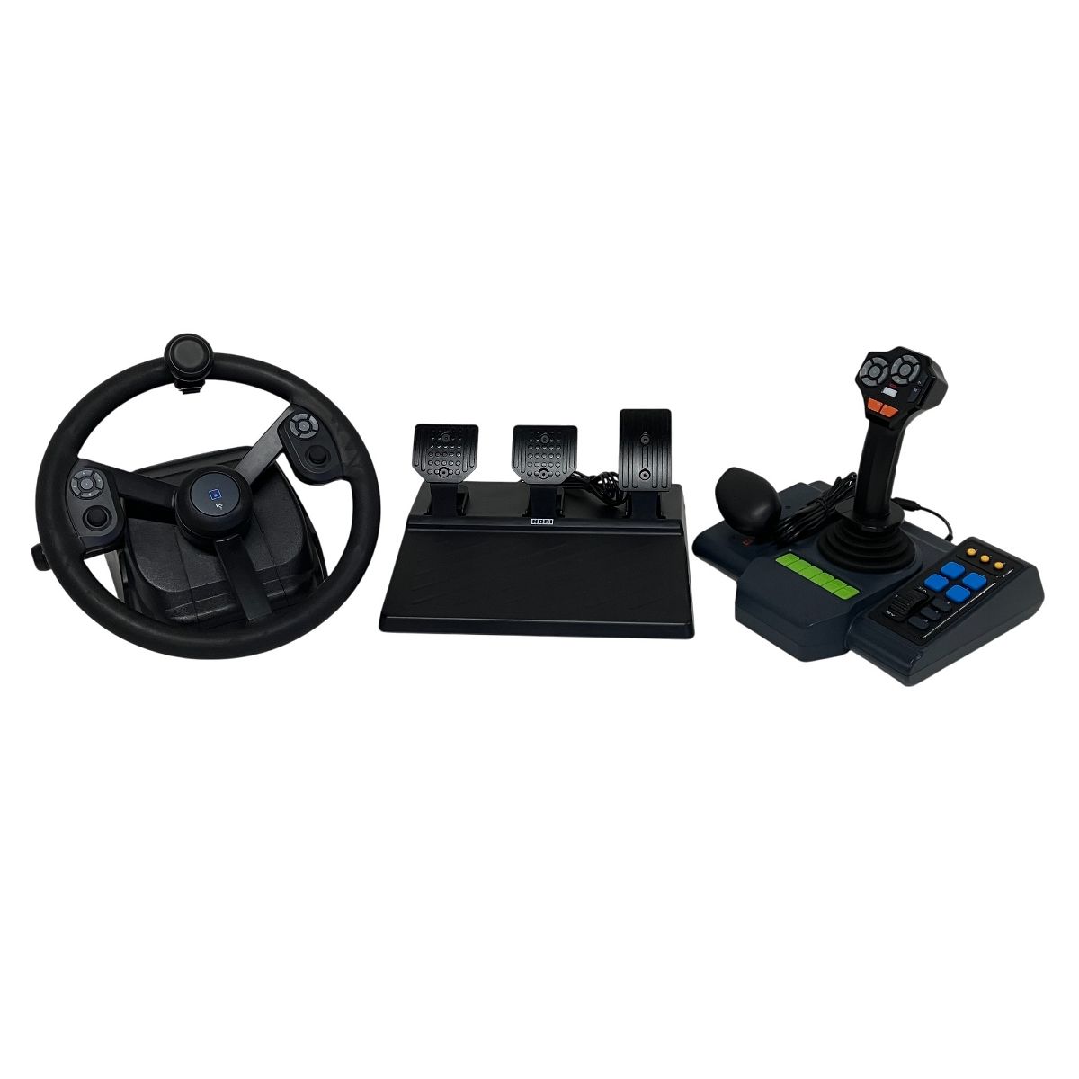 HORI HPC-03 ファーミング コントローラー レースゲーム ハンコン PC F10578099