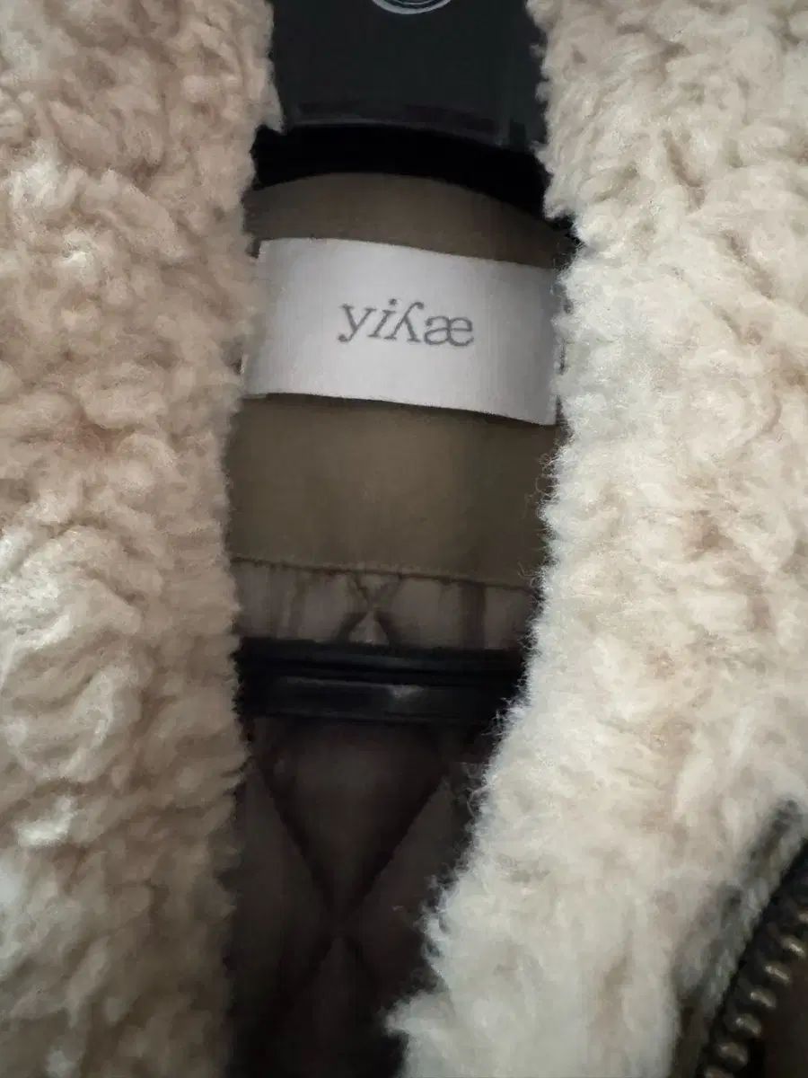 L yiyae イーエ シャーリング ウォーク コート ジャケット フェイド グリーン WWW_KANDAIZUMI_COM