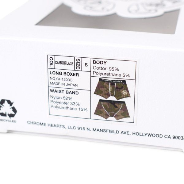新品】クロムハーツ パンツ メンズ ボクサーパンツ CHROME HEARTS 迷彩