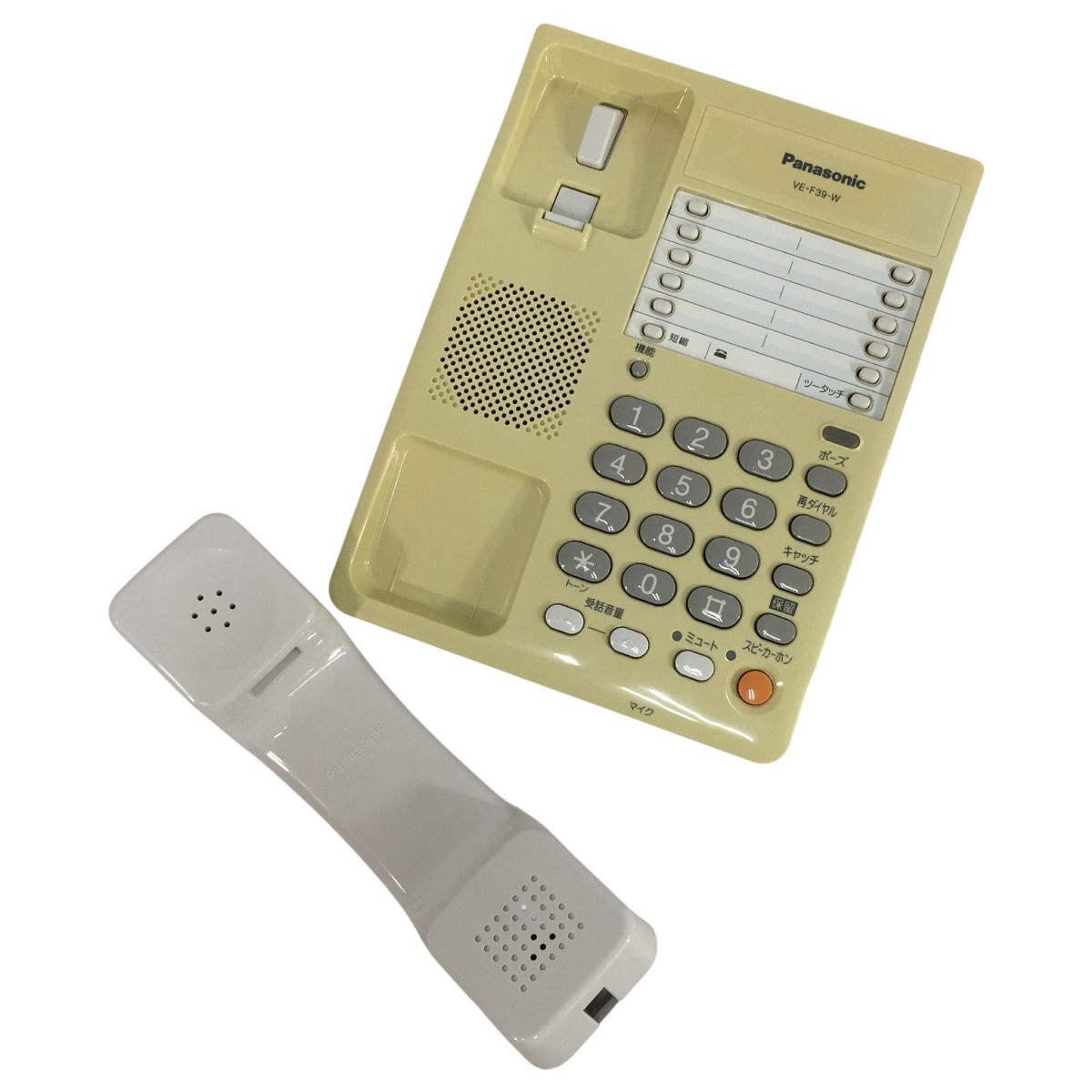  同一品あり Panasonic パナソニック VE F 39 W 電話機 ホワイト ビジネスホン 電話機 生活家電