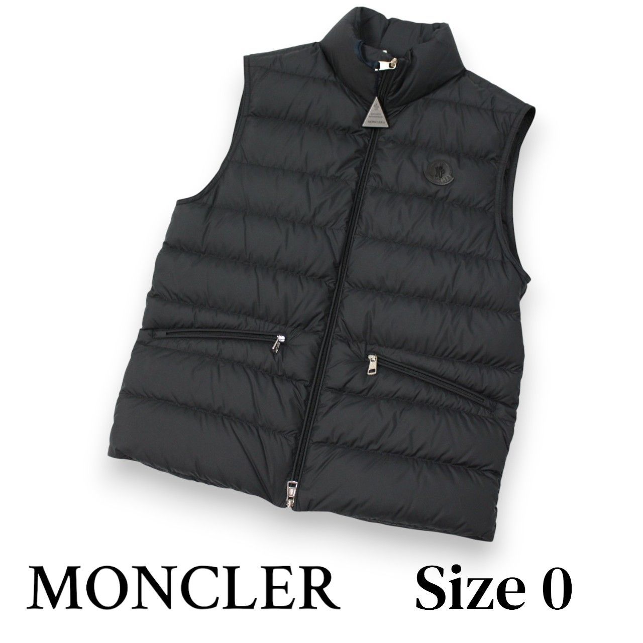 MONCLER TREOMPAN ダウンベスト ジレ ブラック