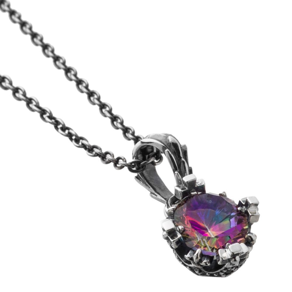 オーバルクラウンペンダント ミスティッククォーツ アルテミスキングス ペンダントトップのみ シルバーアクセサリー ジュエリーブランド