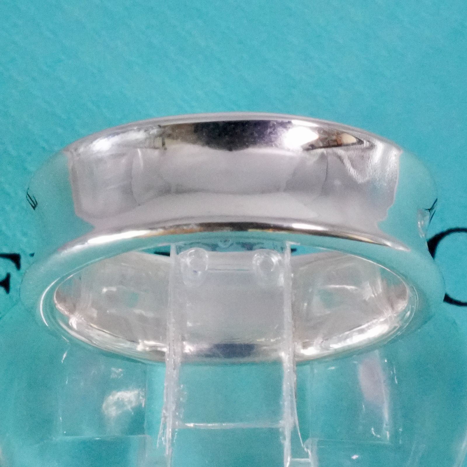 極美品15号 ティファニー 1837 ナロー ミディアム リング25-2035S