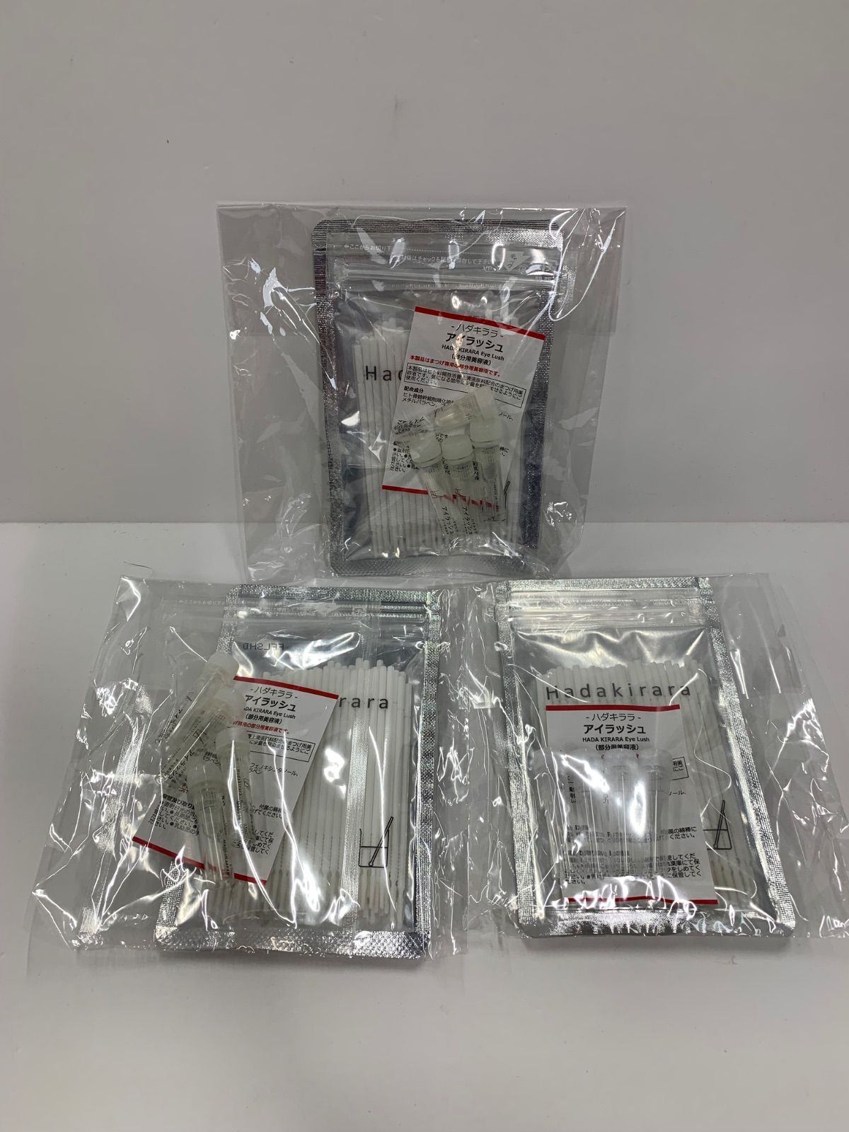 E536 K Hadakirara ハダキララ アイラッシュ まつ毛美容液 0.5ml×4本 計3点セット