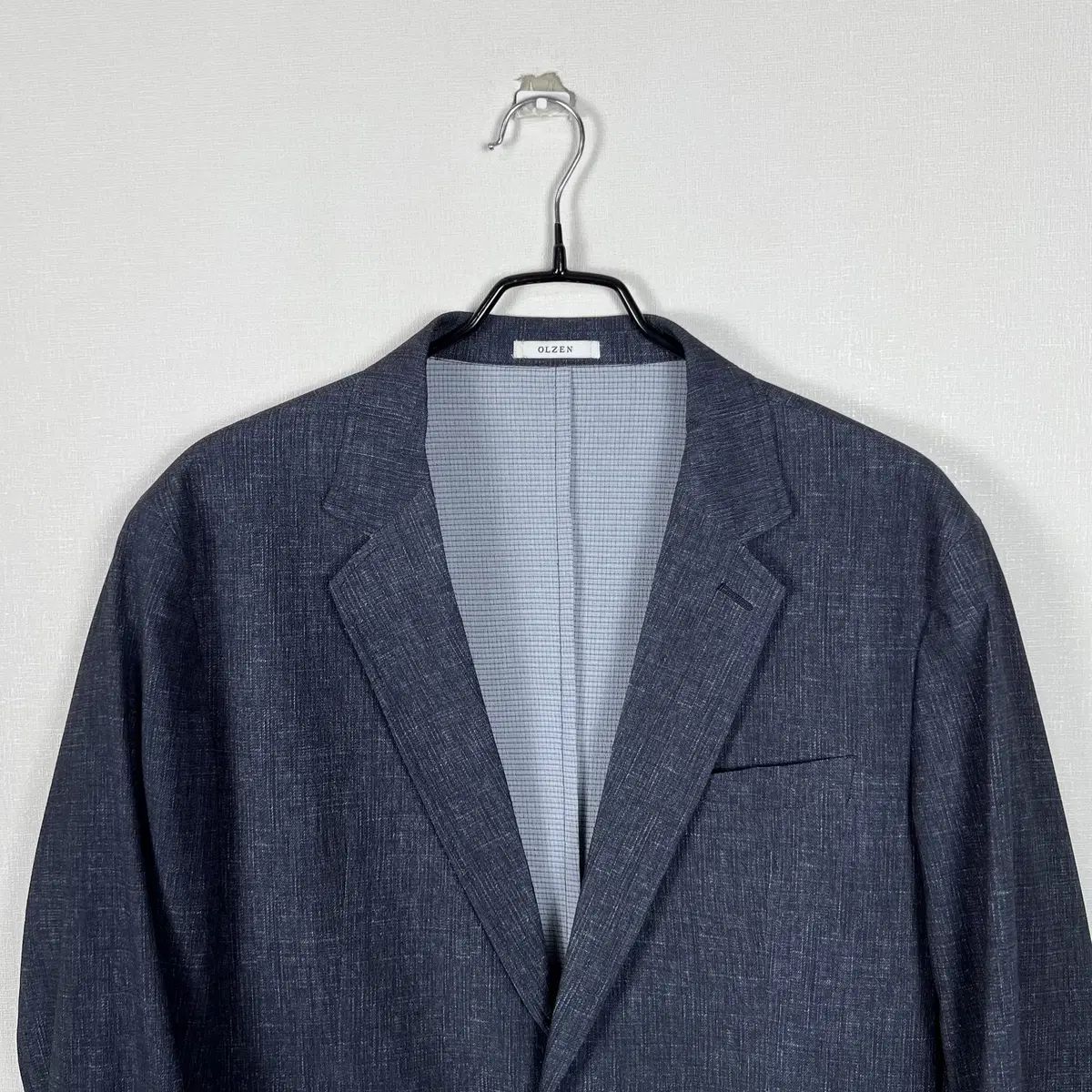 未使用品 ヒツジのいらない枕 -極柔 ブラックレーベル- 最上位モデル 2 OLZEN/状態良し 薄い ジャケット ブレーザー コンビ 男110 2XL/ラデン