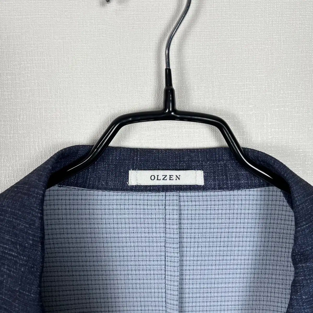 OLZEN/状態良し 薄い ジャケット ブレーザー コンビ 男110 2XL/ラデン