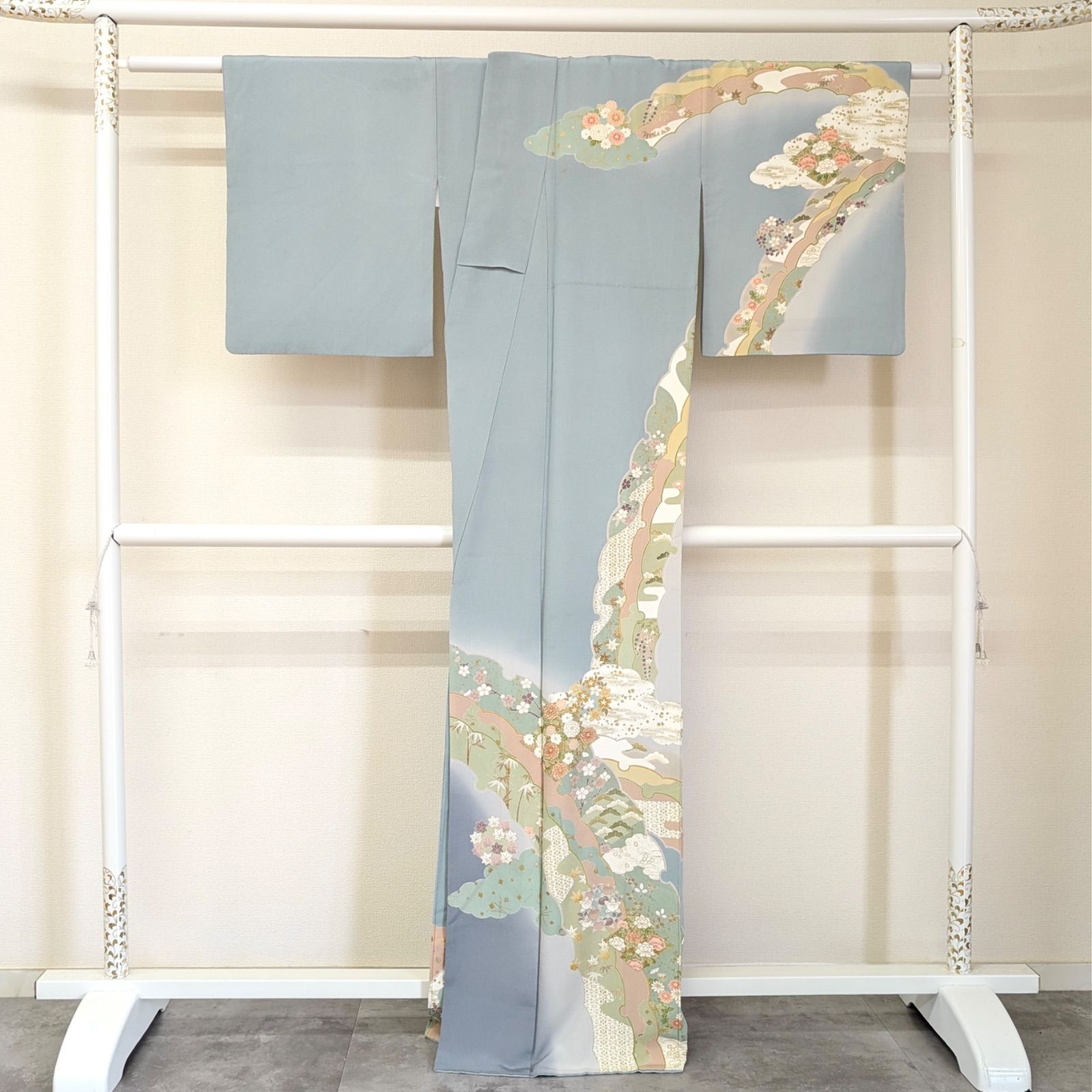 美品 逸品 上品 金彩 正絹 訪問着 K1039 - メルカリ