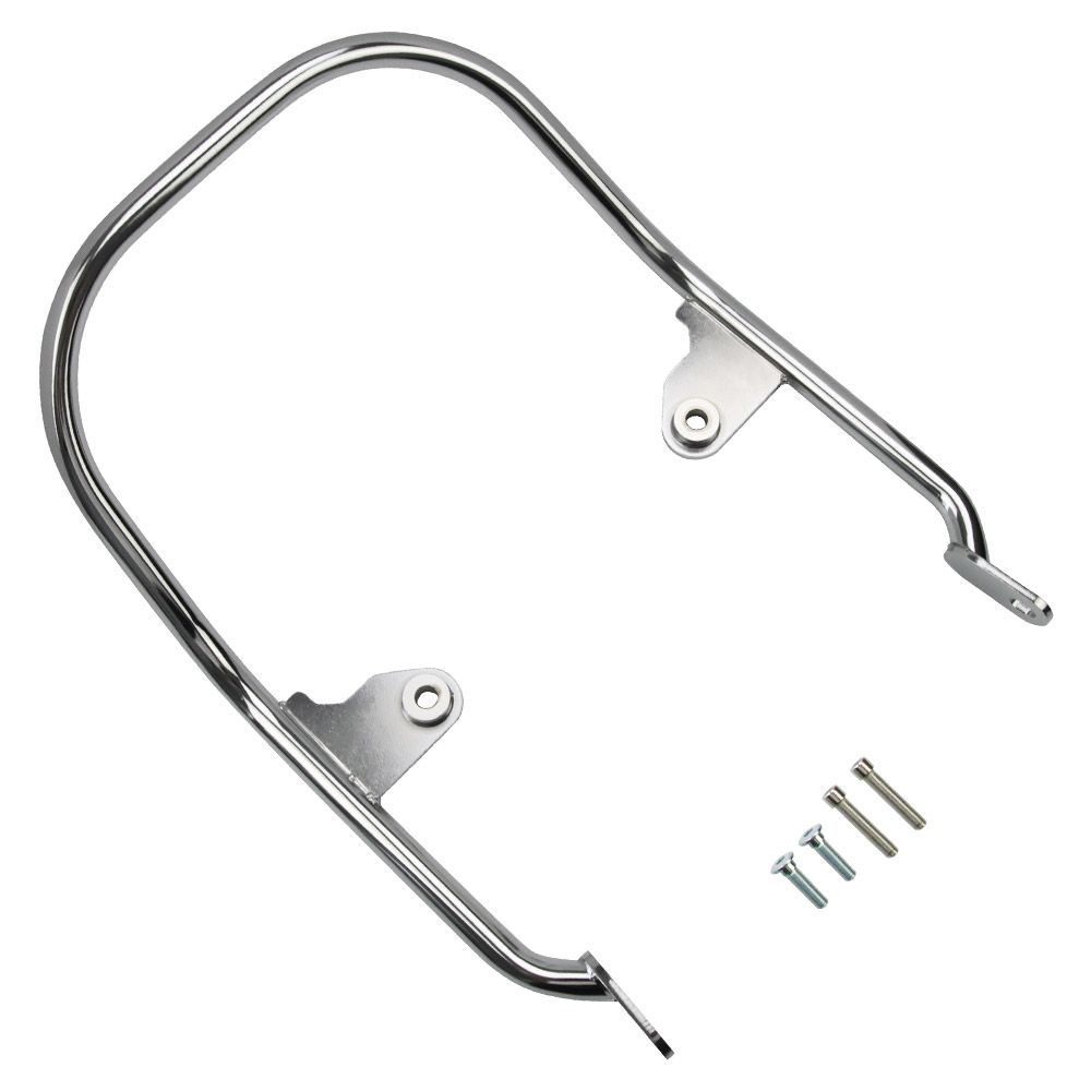 カワサキ対応 Z900RS 19-23 用 タンデムバー 後部用 CNC加工 曲げパイプ 鏡面メッキ カスタムパーツ 19mm径鉄パイプ使用