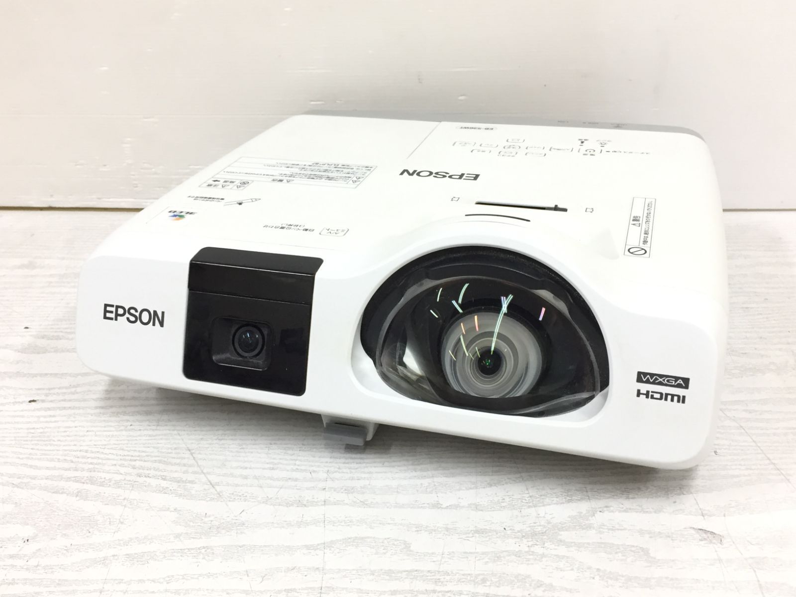 エプソン EB-536WT ビジネスプロジェクター 3400lm ランプ使用時間 276H 動作品
