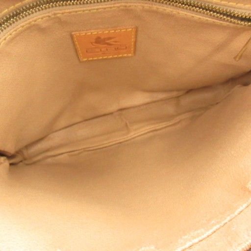 エトロ ETRO クラッチバッグ セカンド PVC レザー 総柄 ペイズリー柄