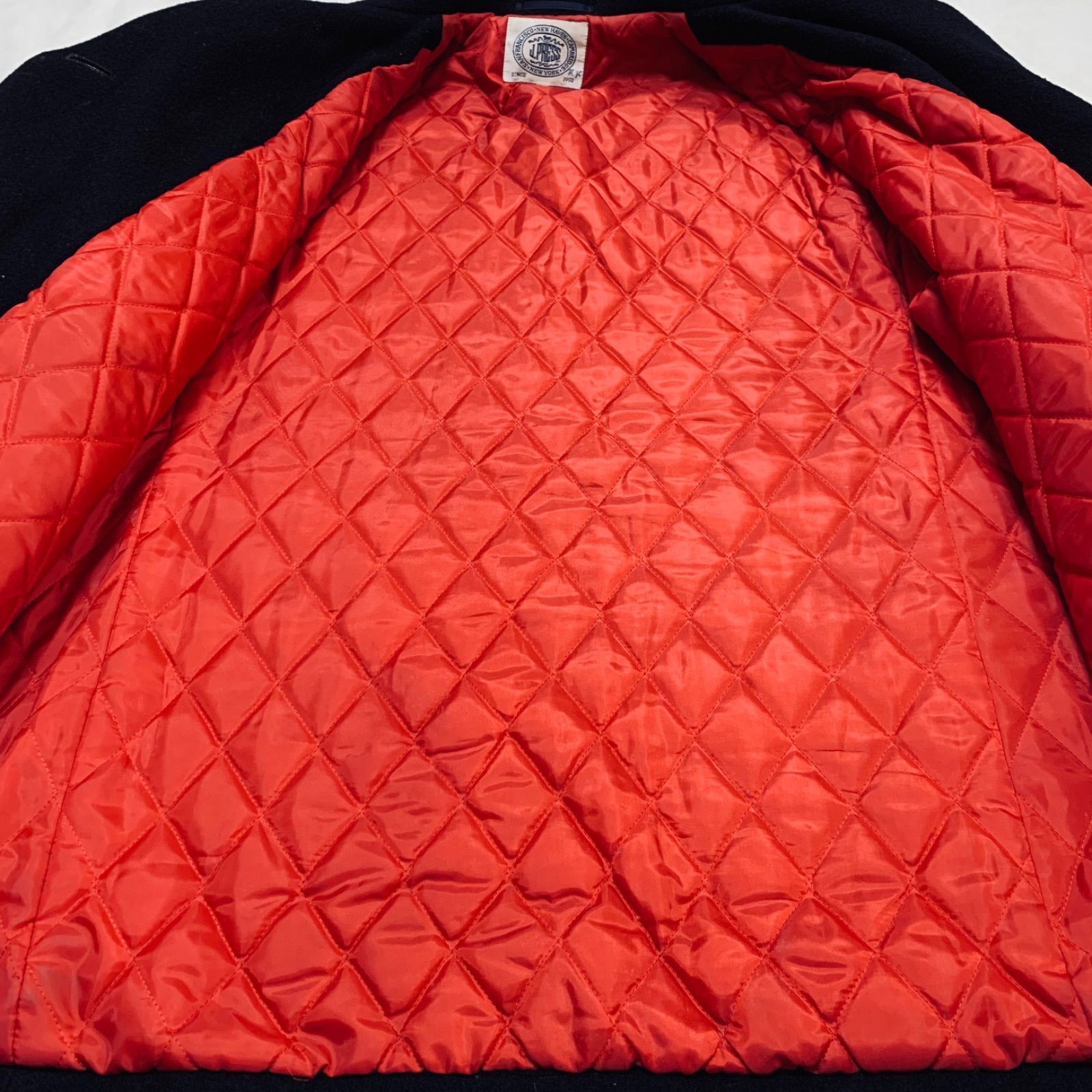 ウールコート ダブルブレスト