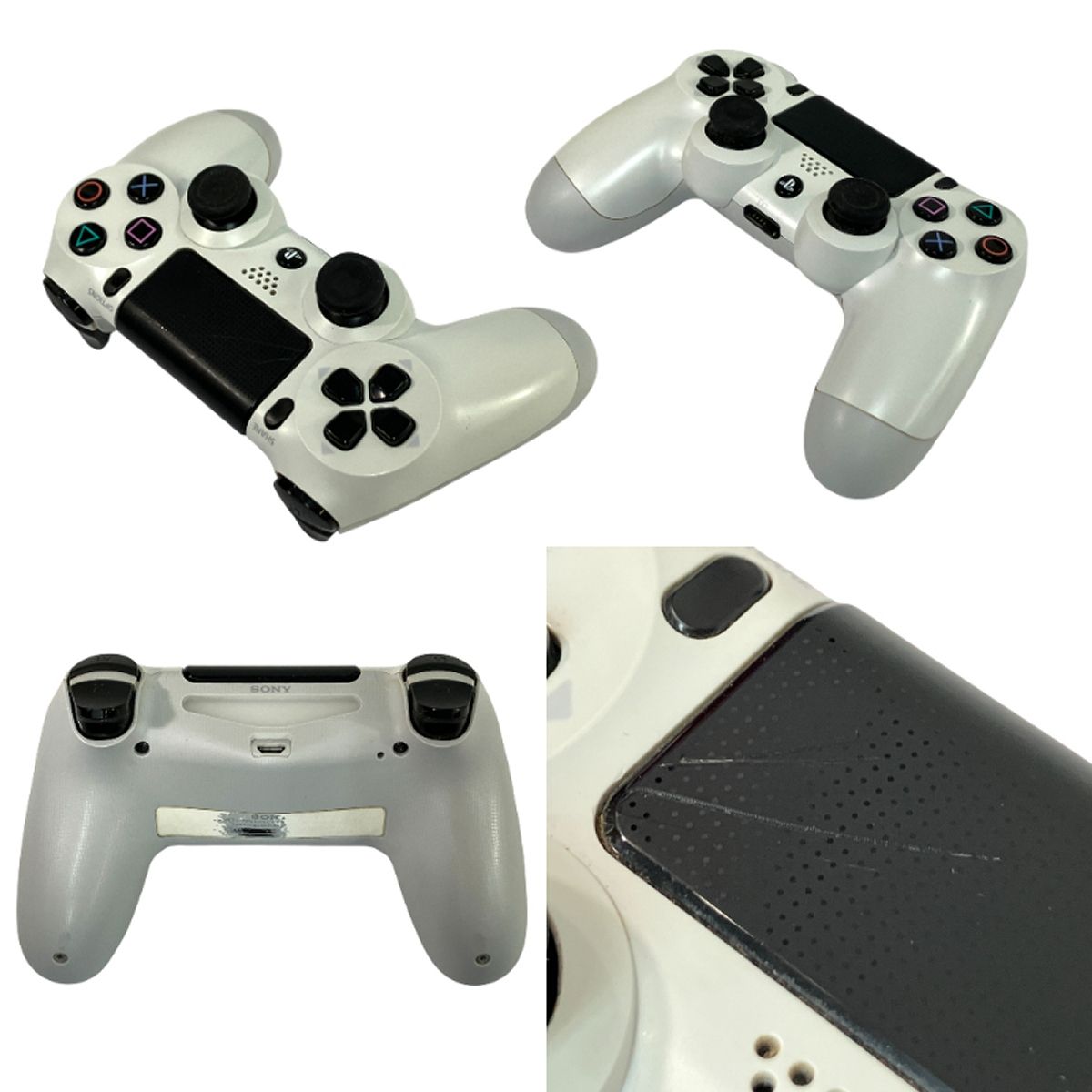  CO_10 13 SONY PlayStation 4 CUH 1100 A ソニー プレイステーション4 ホワイト 家庭用 ゲーム 本体 プレイステーション4(PS4)