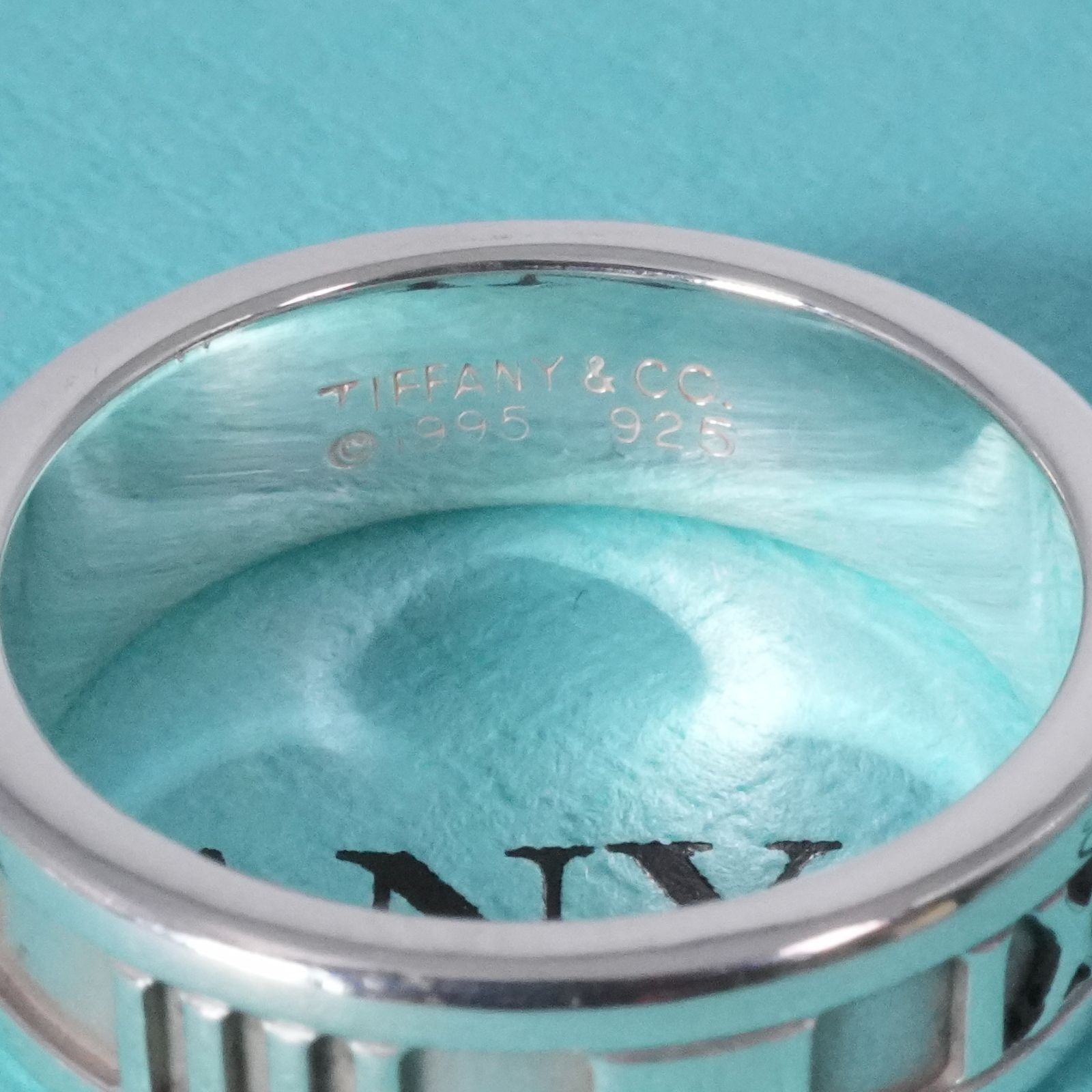 Tiffany & Co. シルバーリング アトラス 17号 ティファニー Tiffany