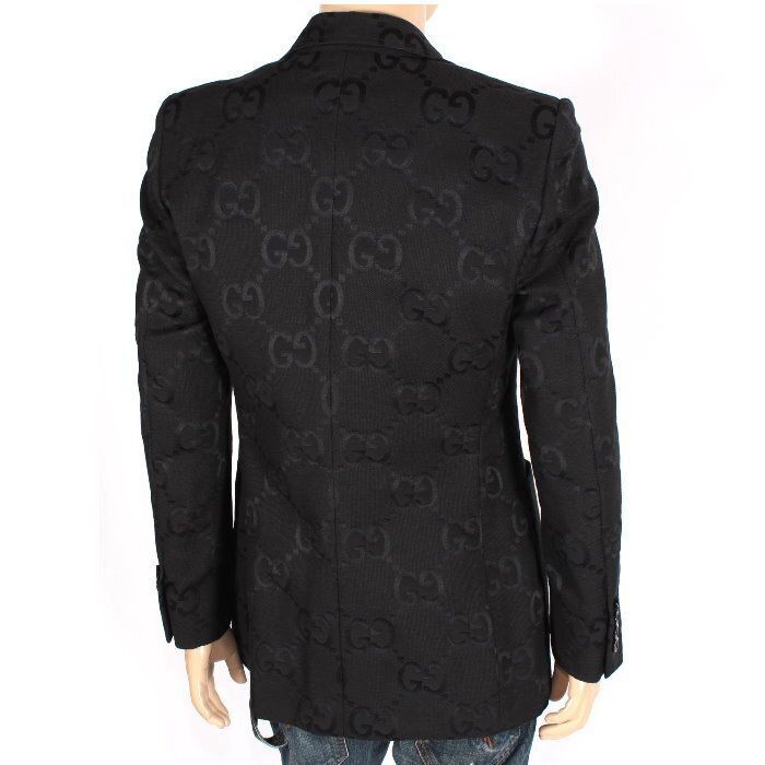 GUCCI グッチ ジャンボGG キャンバス ジャケット 680759 ZAHT6 1000 48