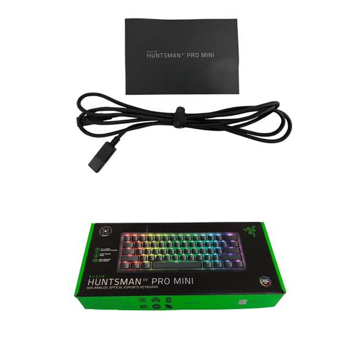 RAZER RZ03-0499 HUSTMAN V3 PRO MINI ゲーミングキーボード PC周辺機器 レイザー O10591985