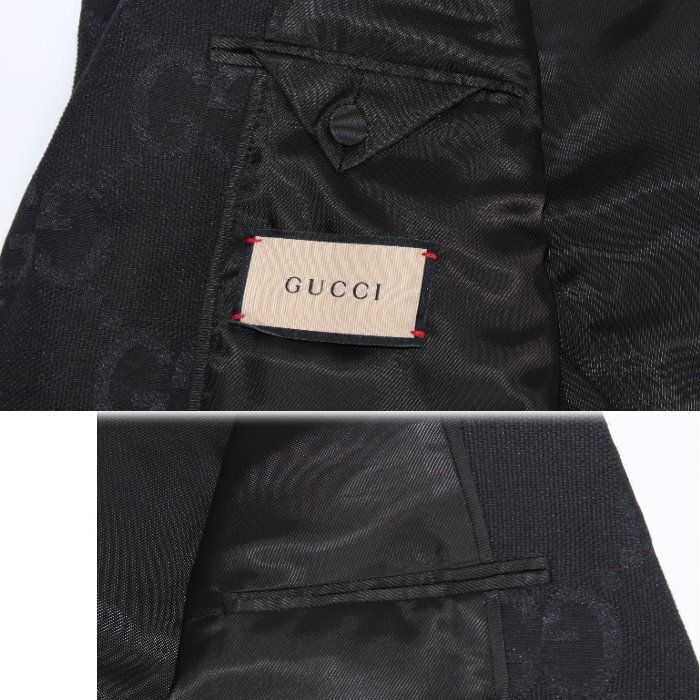 GUCCI グッチ ジャンボGG キャンバス ジャケット 680759 ZAHT6 1000 48