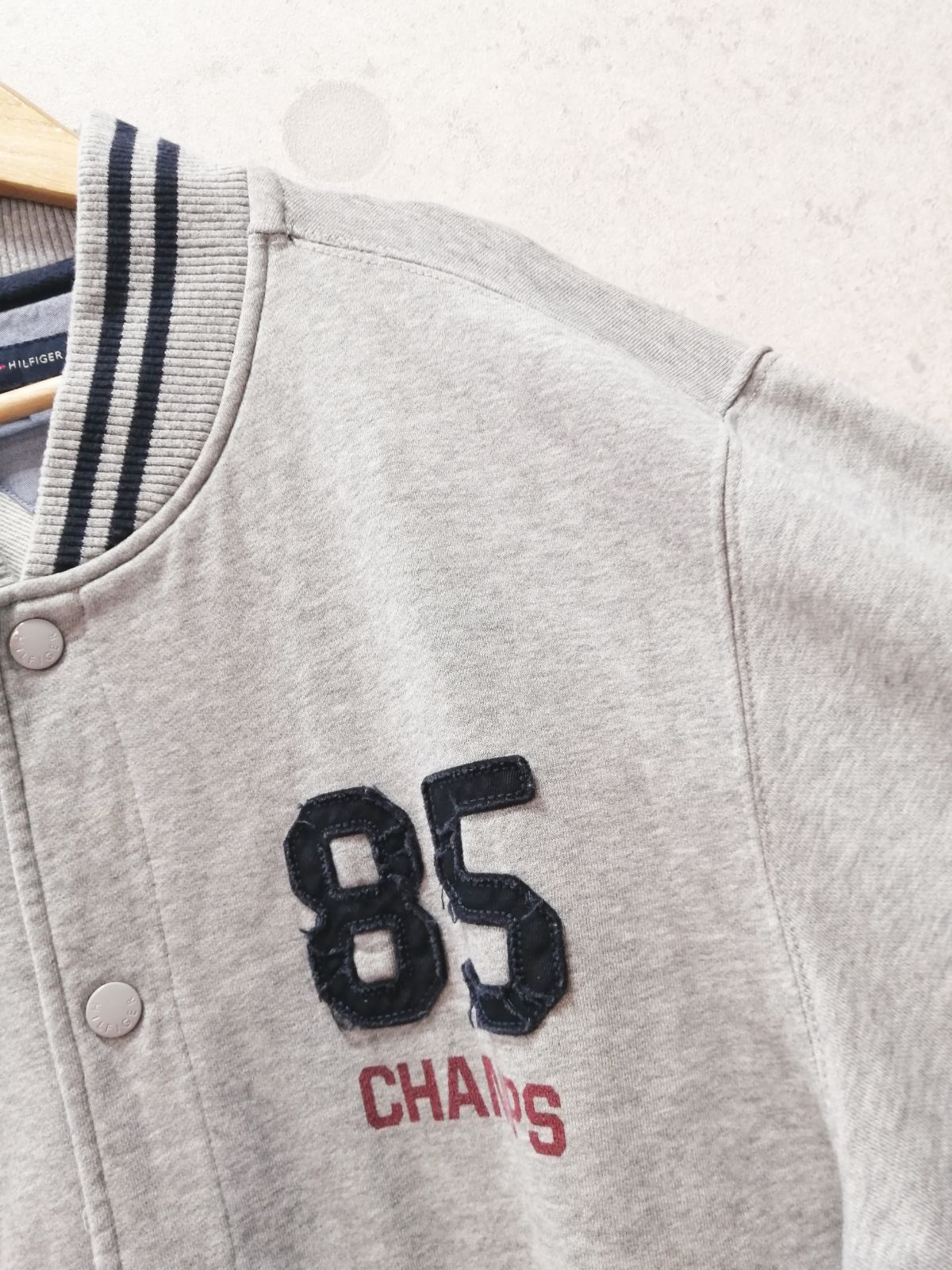 00年代 TOMMY HILFIGER トミーヒルフィガー ハーフジップ フリース 