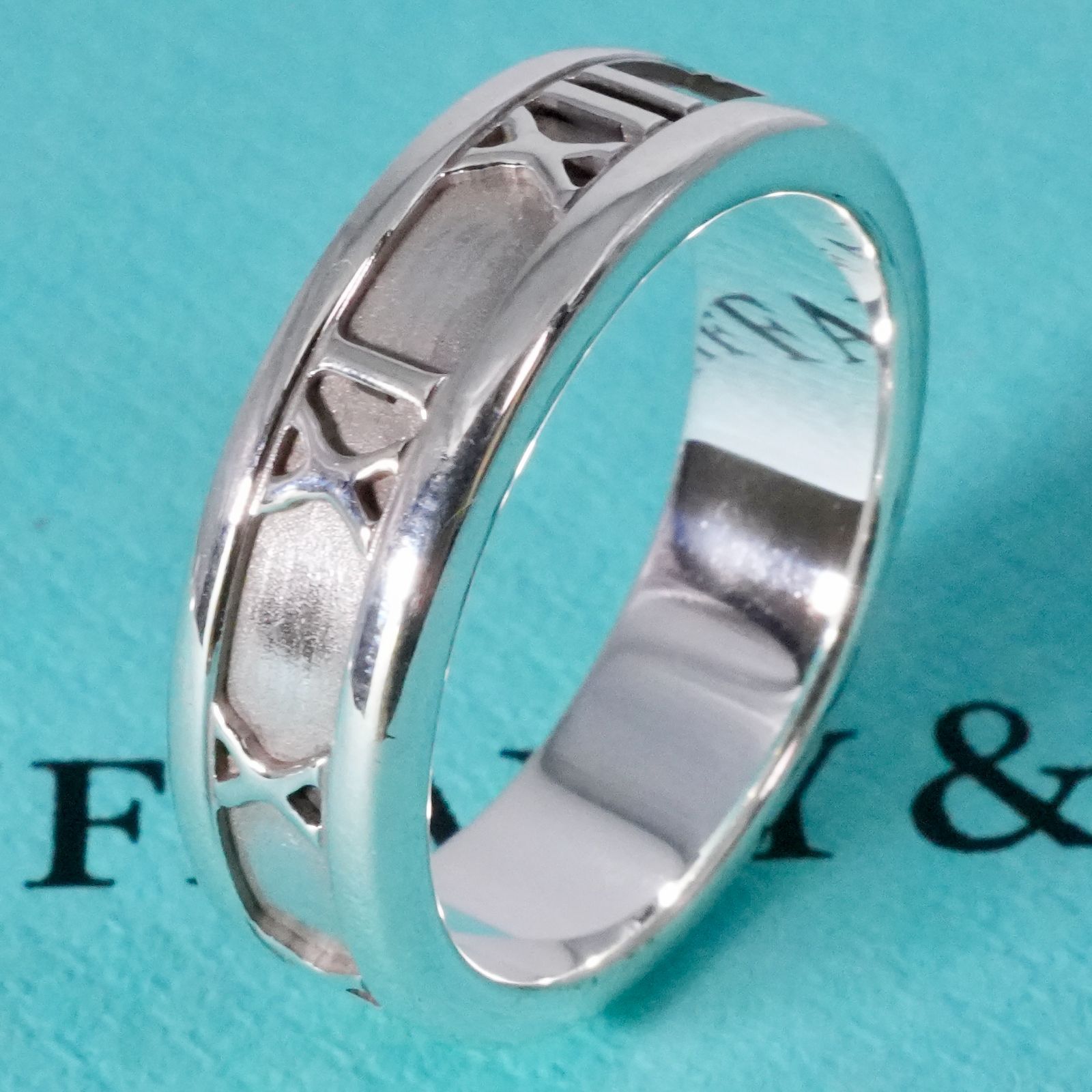 ティファニー　1837　ナロー　リング　15号 ティファニー TIFFANY & CO. 925 1837 ナロー リング 指輪 15号 4.3g