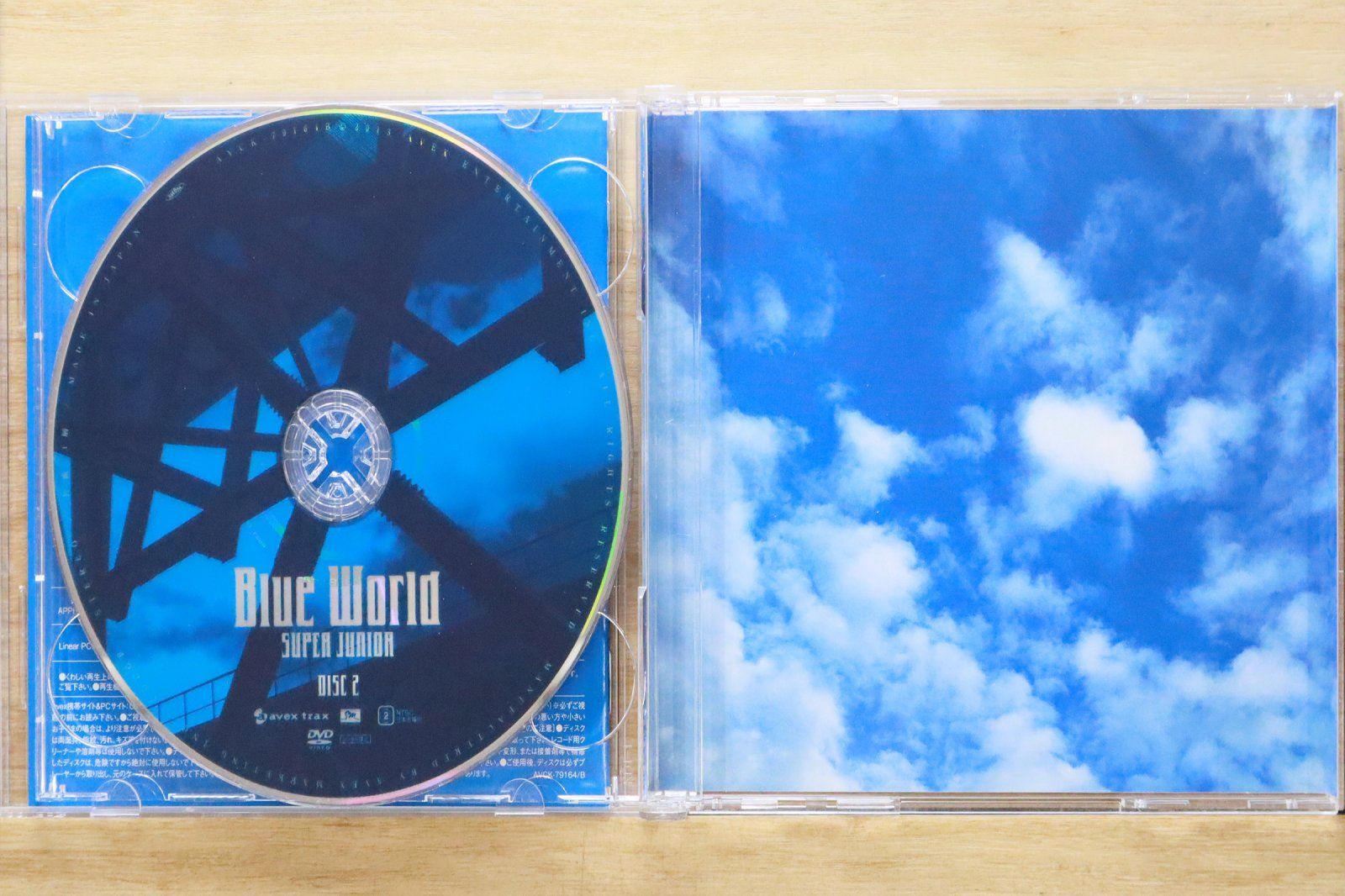 国内盤CD☆スーパージュニア/SUPER JUNIOR□ Blue World (CD+DVD