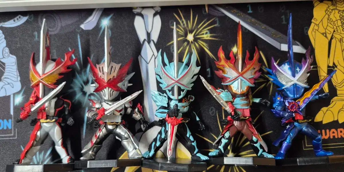 一番くじ 仮面ライダーセイバー 5種セット