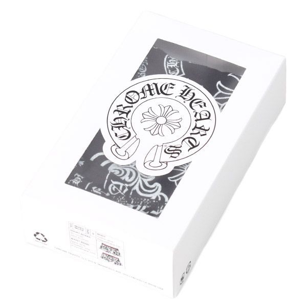 クロムハーツ パンツ メンズ ボクサーパンツ CHROME HEARTS ショート クロス ロゴ ボクサー ブリーフ 下着 S ミックスドモチーフ CH 1300