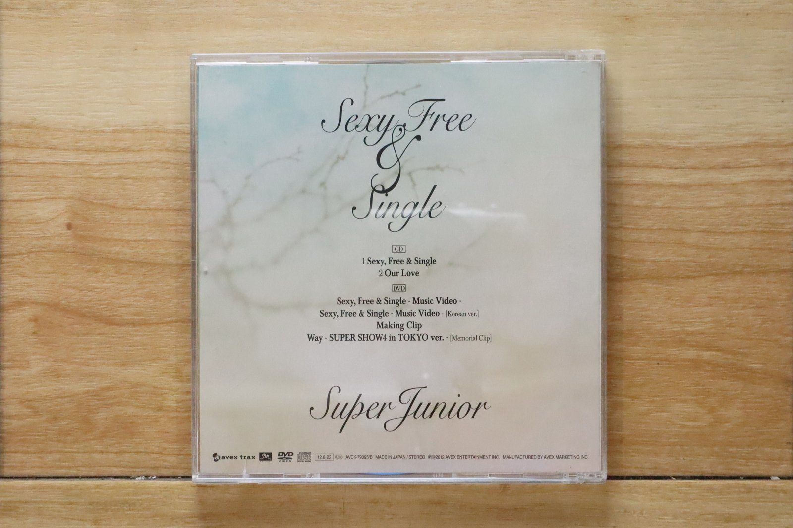 国内盤CD☆スーパージュニア/SUPER JUNIOR□ Sexy、 Free & Single