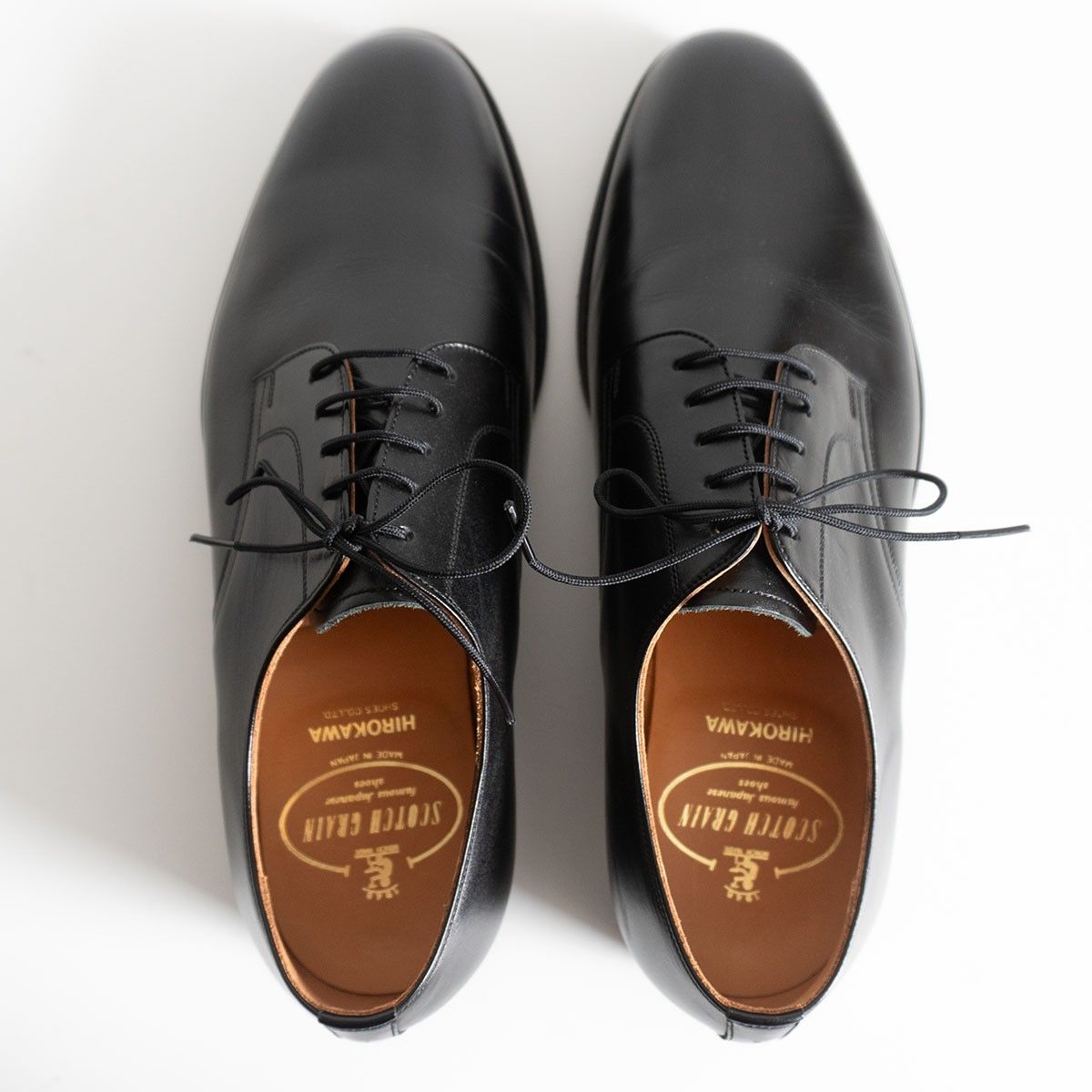 SCOTCH GRAIN 2442 シャインオアレイン プレーントゥ レザーシューズ 26EEEE スコッチグレイン 25110145