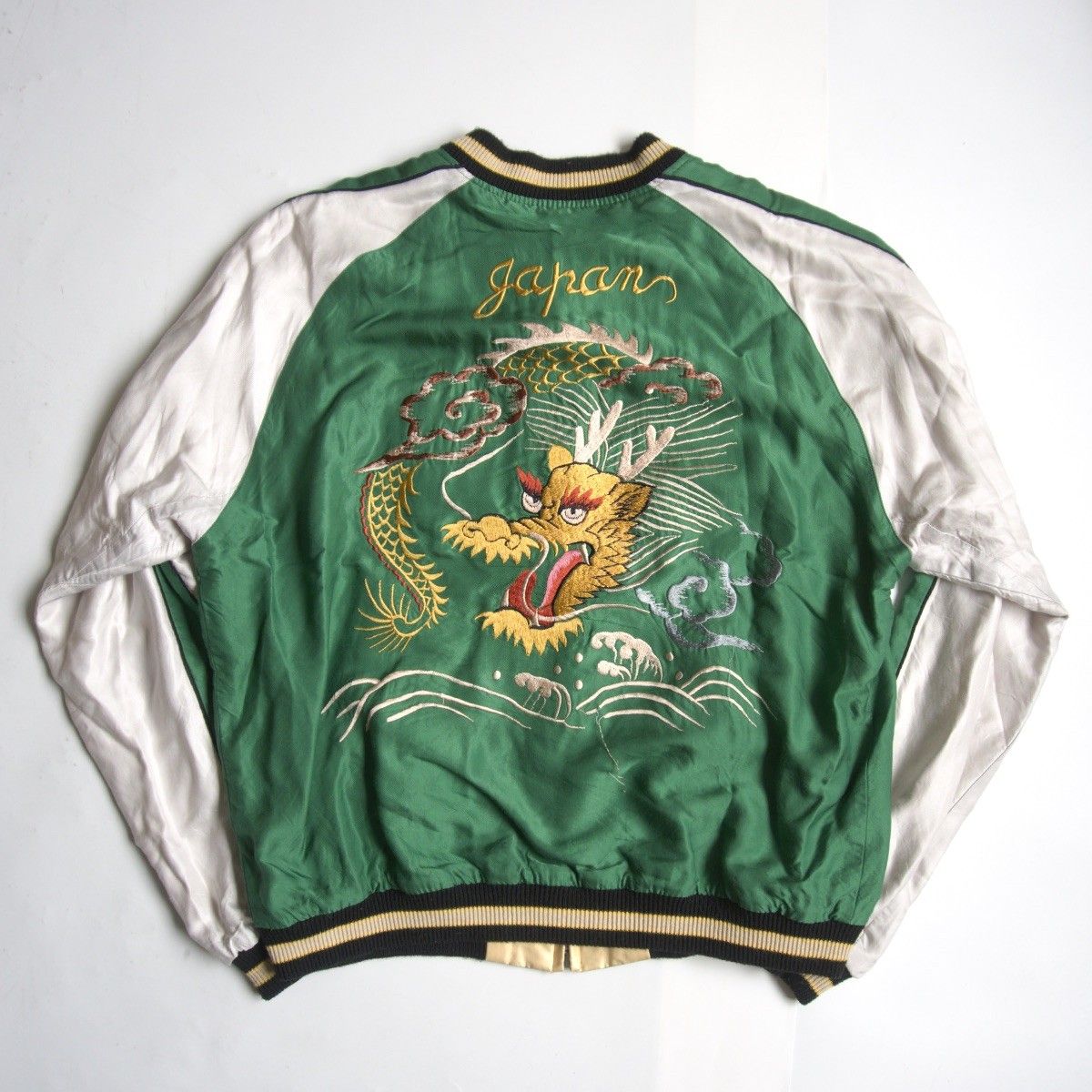 ビッグサイズXXL| TAILOR TOYO TT14331| リバーシブル スカジャン スーベニア ジャケット 刺繍 サテン テーラー東洋 25101226