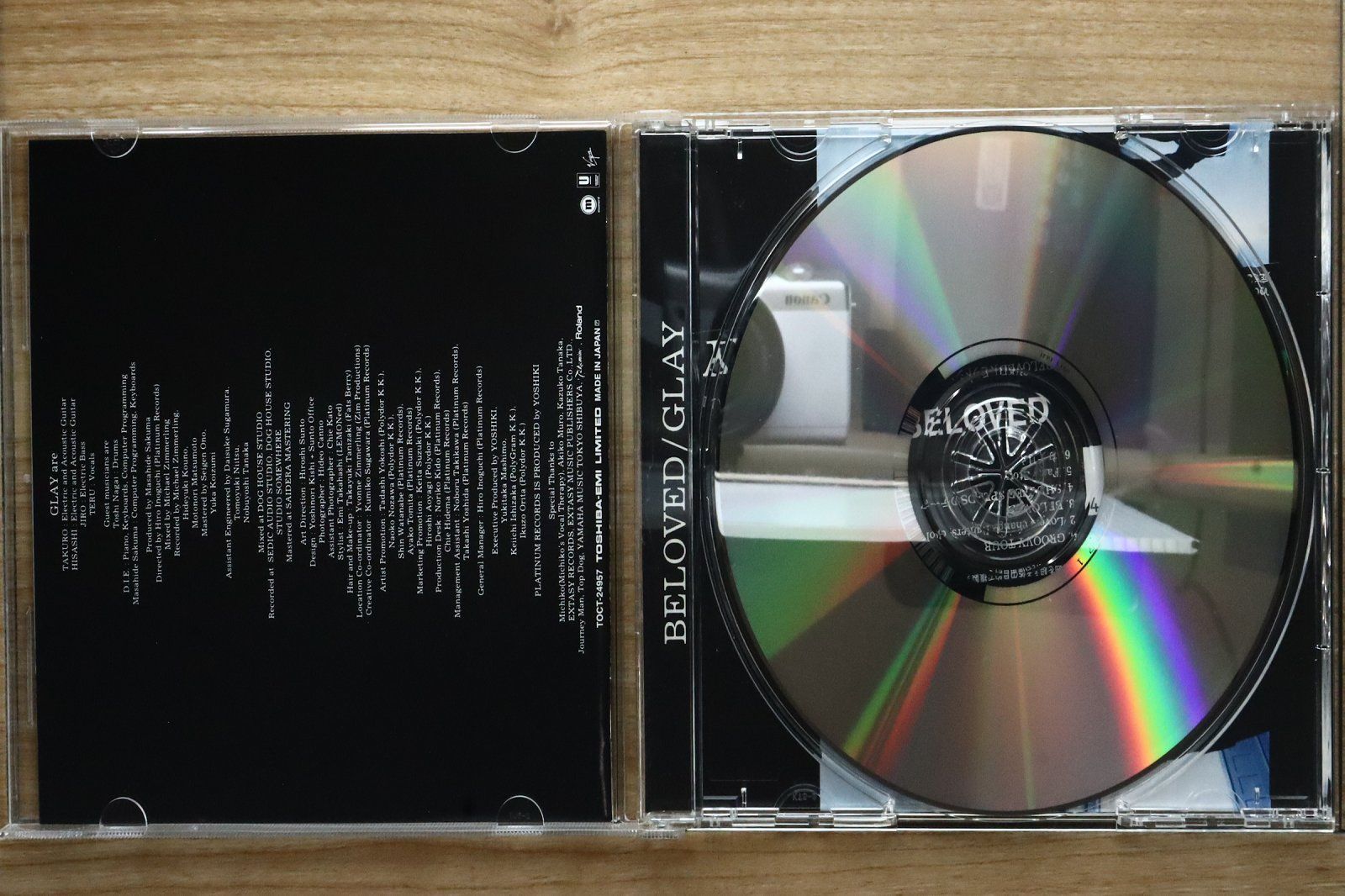 国内盤CD☆グレイ/GLAY□ BELOVED 【TOCT24957/4988006183407】V71196