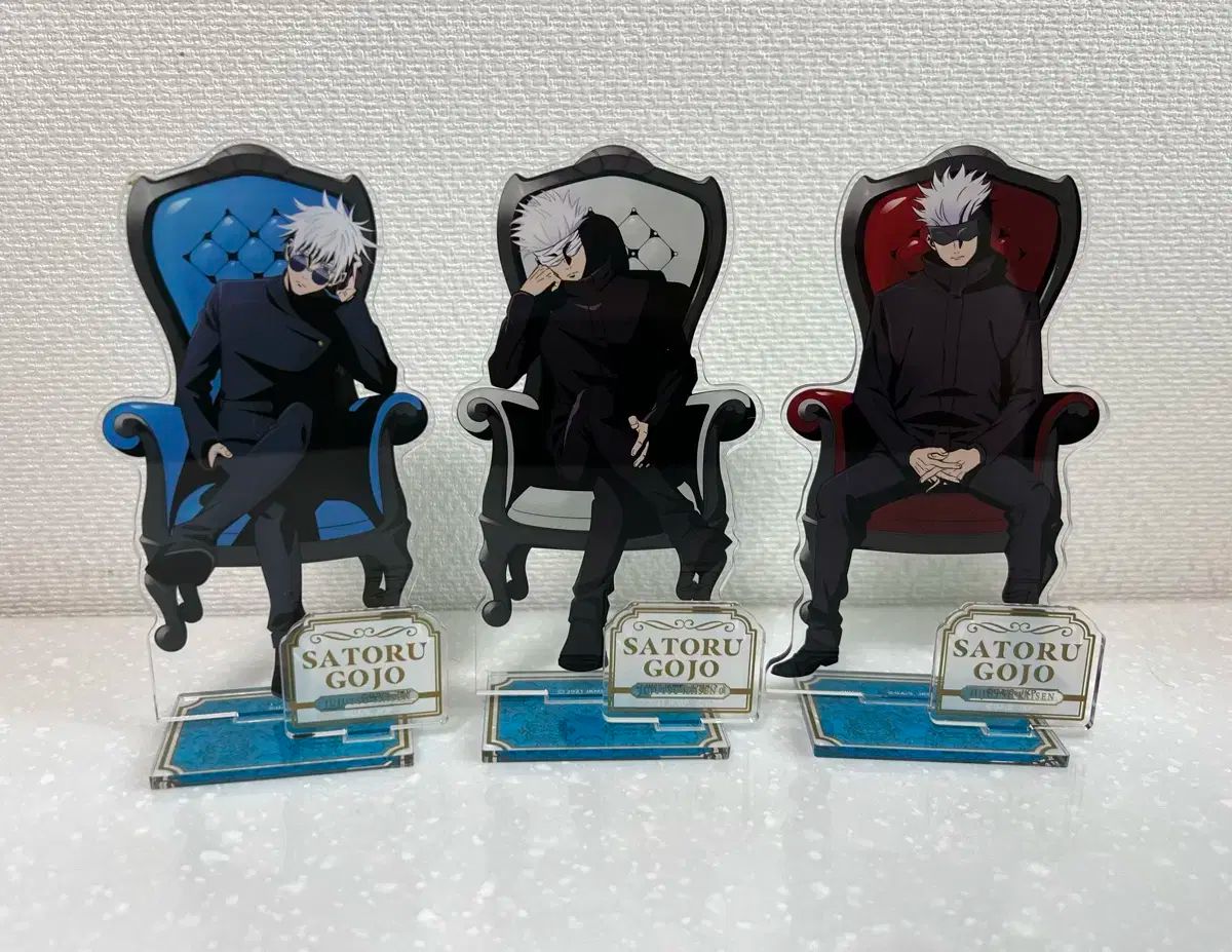 呪術廻戦 五条 PLAZA チェア アクリル まとめ
