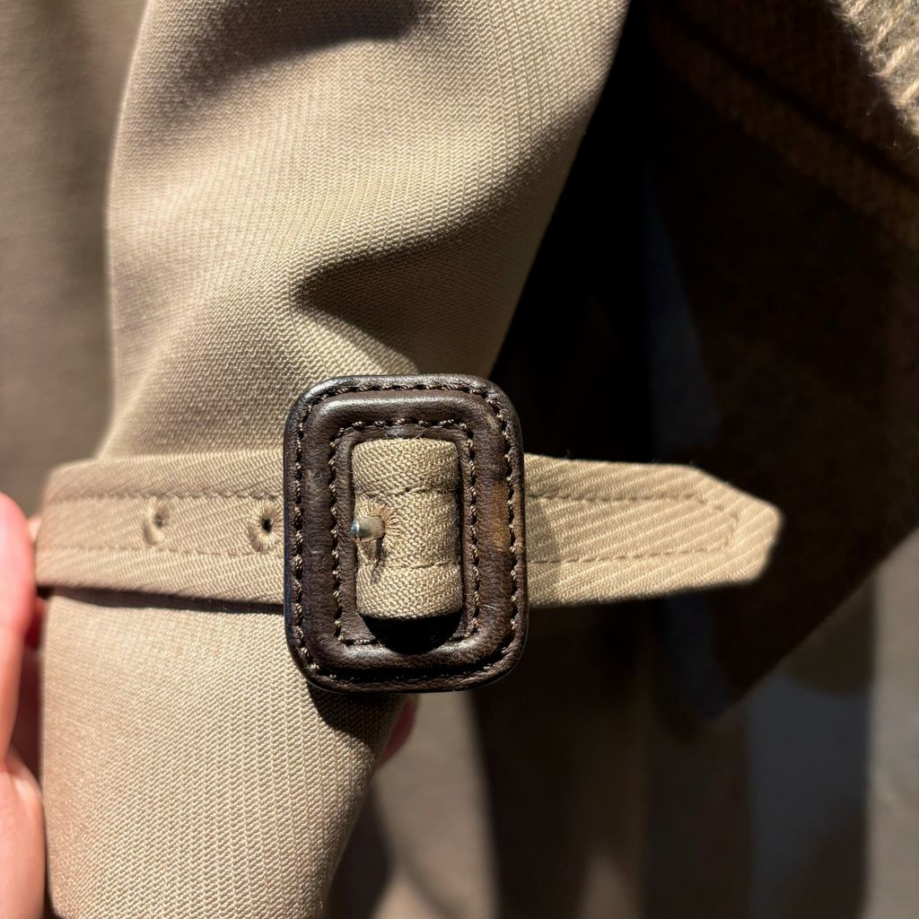 Maison Martin Margiela メゾンマルタンマルジェラ 14AW Blanket Docking Trench Coat トレンチコート ブラウン size 44 代官山A11 KANDAIZUMI_COM