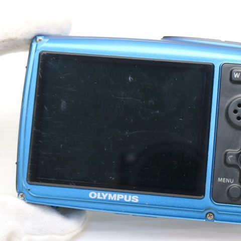 ■美品■ オリンパス　OLYMPUS μ TOUGH-3000 【防水・ブルー】 OLYMPUS デジタルカメラ μ TOUGH-3000