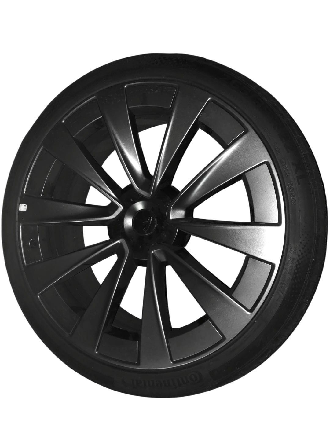 テスラモデルX 22インチ新型アルミ タイヤセット フロント スポーツコンタクト6 265 35 22 リア PZERO 285