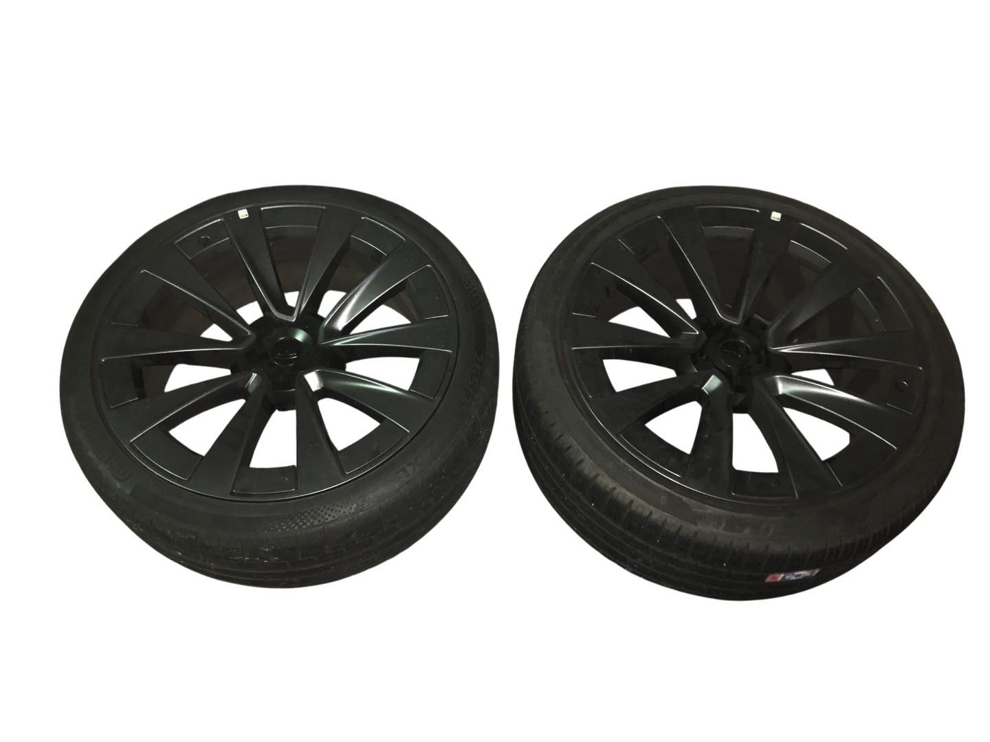  テスラモデルX 22インチ新型アルミ タイヤセット フロント スポーツコンタクト6 265 35 22 リア PZERO 285 22インチ タイヤ ホイールセット