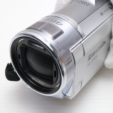  HC V 700 M シルバー デジビデ Panasonic デジタルビデオカメラ 本体 06000 ビデオカメラ本体 ビデオカメラ